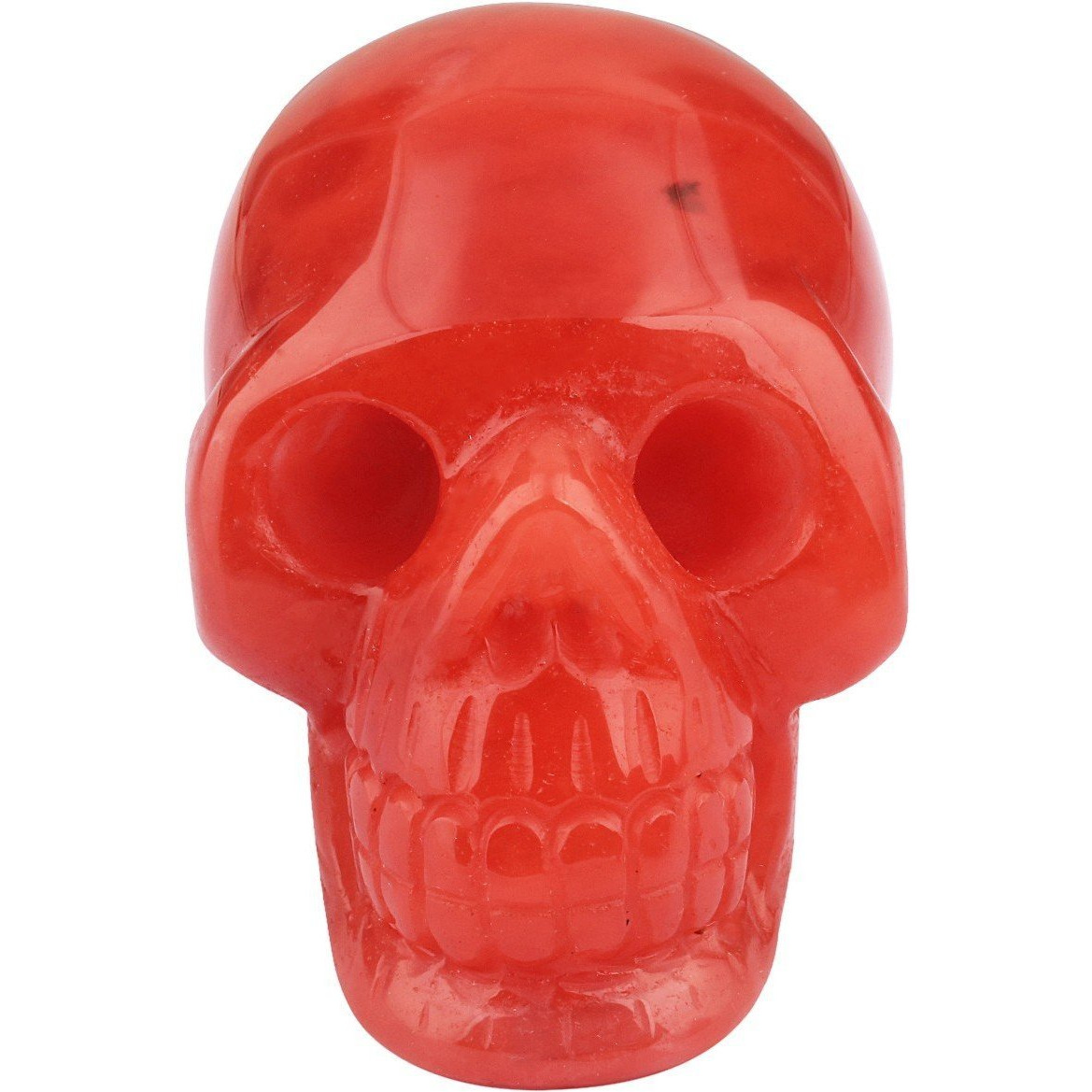 Winmaarc Healing Crystal Stone Human Reiki Skull Figurine Statue Sculptures 3