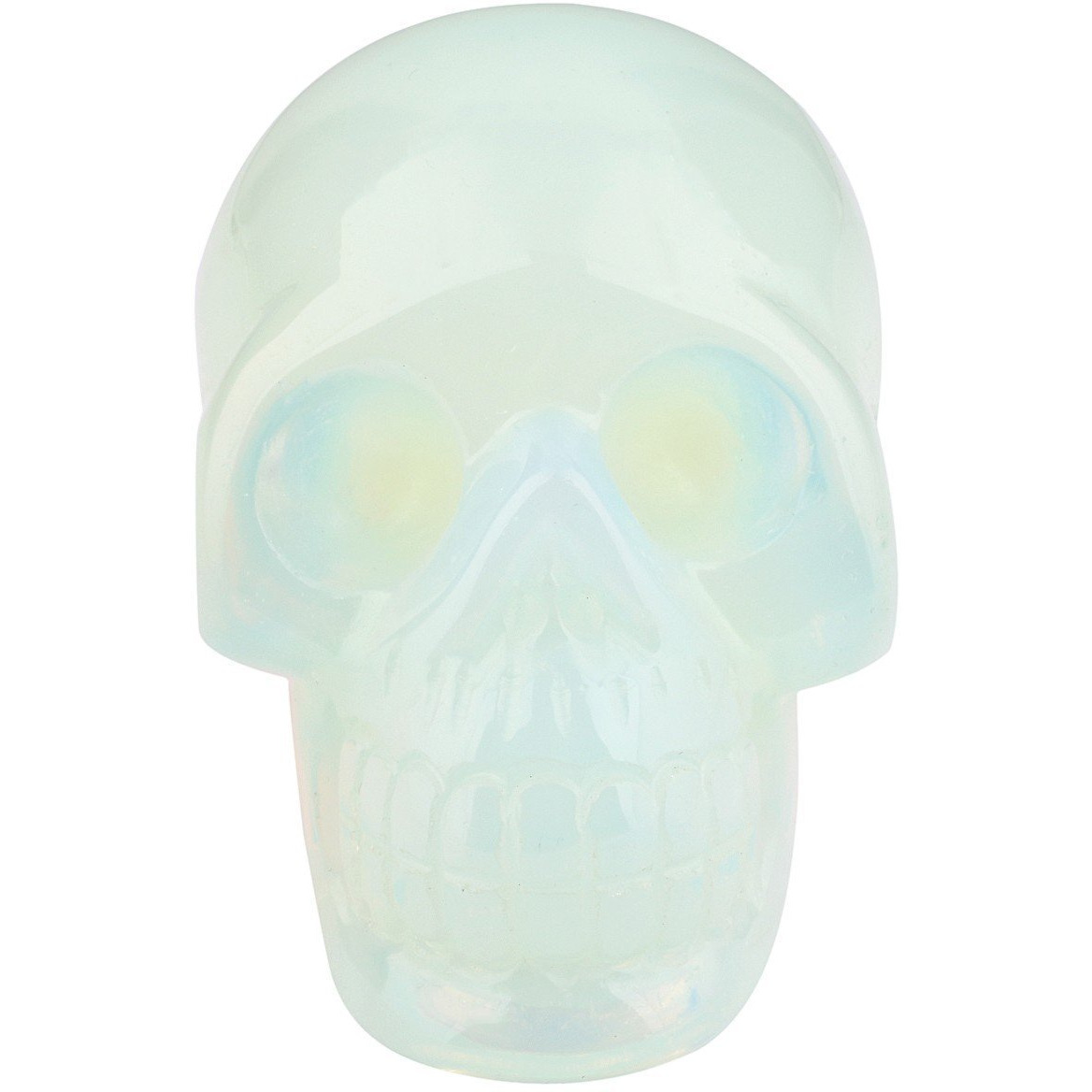 Winmaarc Healing Crystal Stone Human Reiki Skull Figurine Statue Sculptures 3