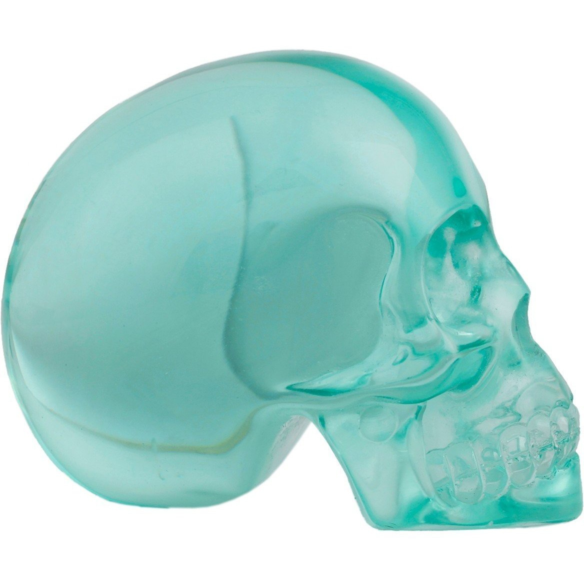 Winmaarc Healing Crystal Stone Human Reiki Skull Figurine Statue Sculptures 3