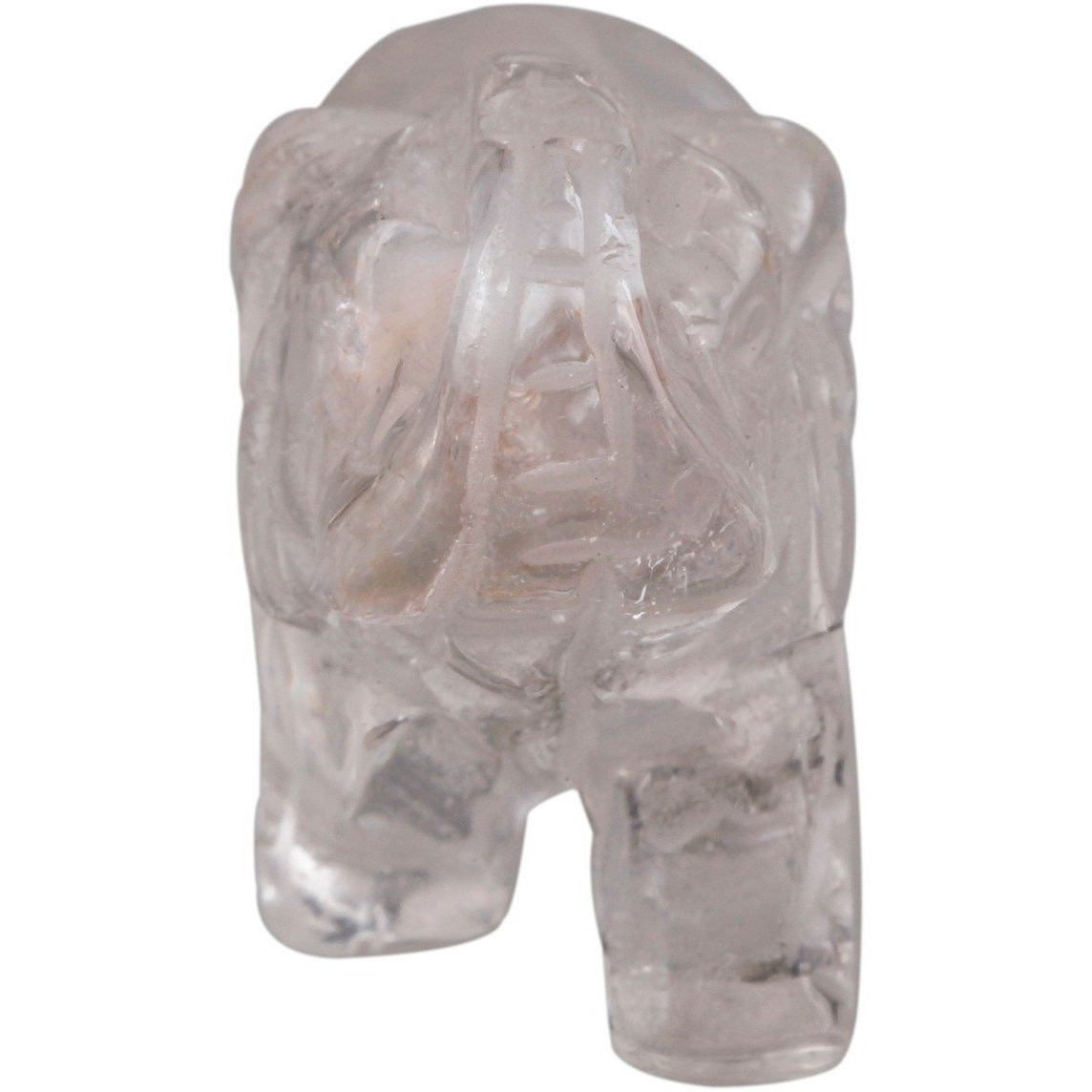 Winmaarc Healing Crystal Guardian Rock Quartz Elephant Pocket Stone Figurines Carved Gemstone 2
