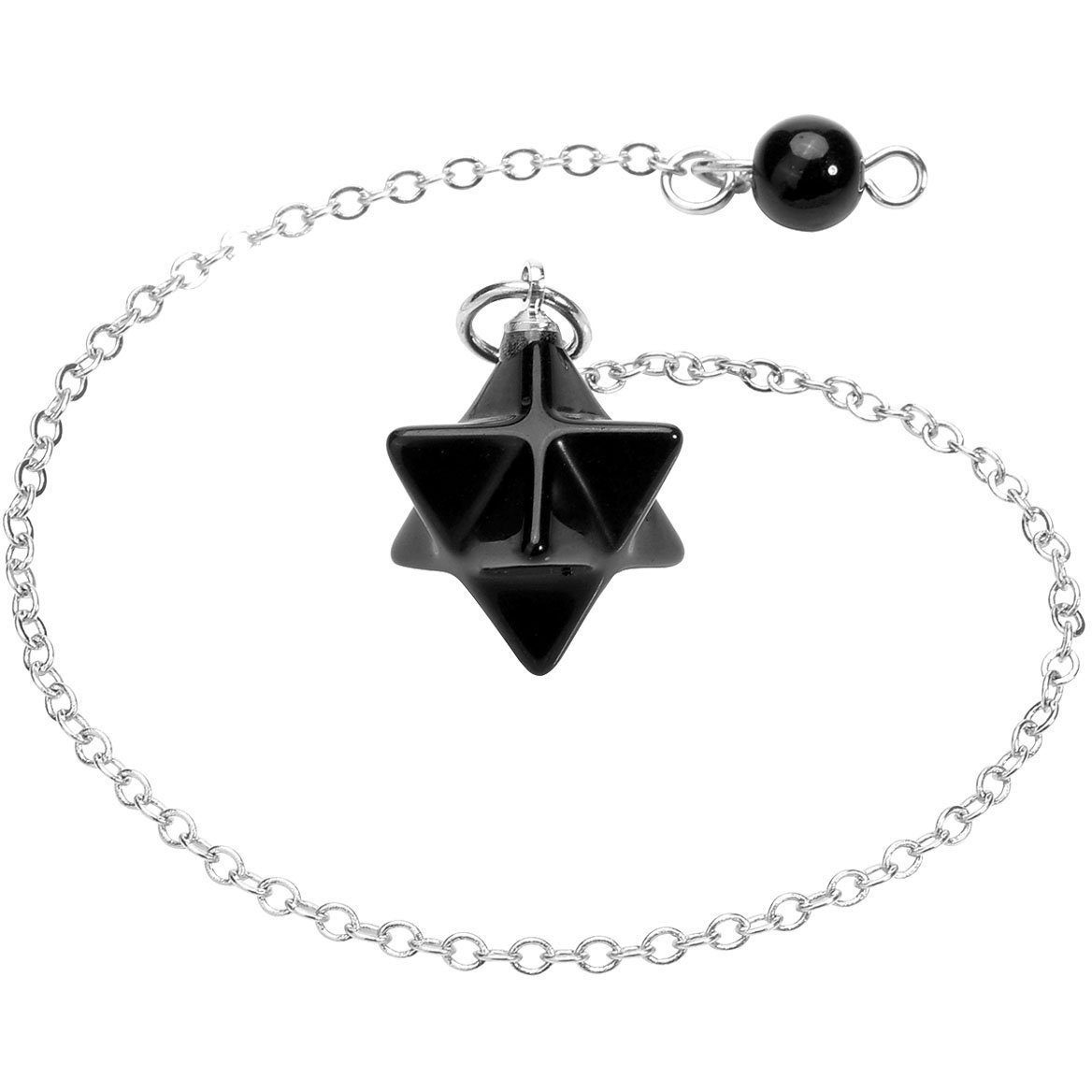 Winmaarc Healing Crystal Merkaba Pendant Dowsing Pendulum Reiki Balancing Powerful Deflector