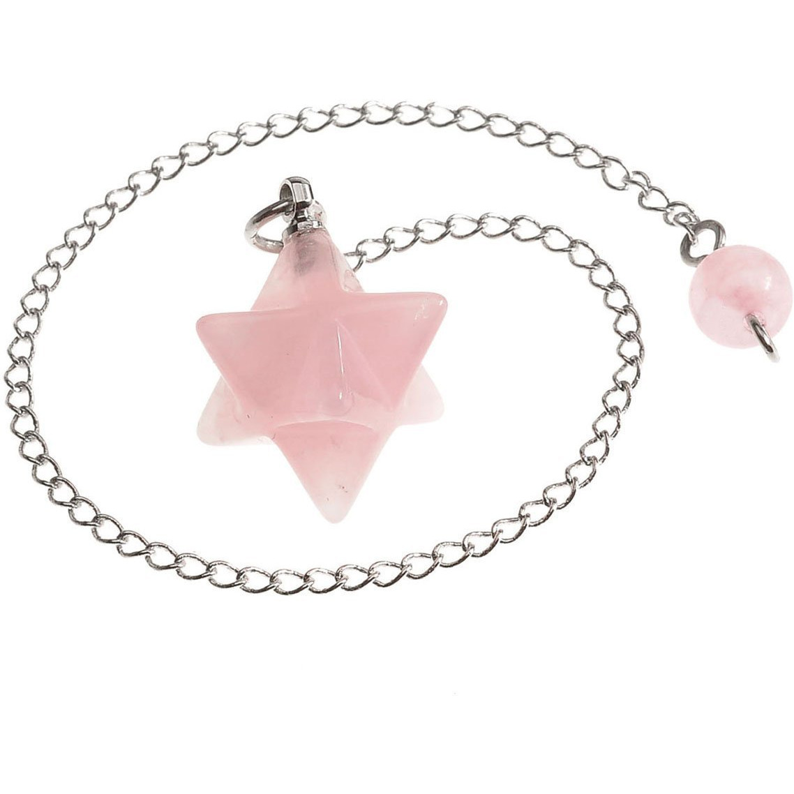 Winmaarc Healing Crystal Merkaba Pendant Dowsing Pendulum Reiki Balancing Powerful Deflector
