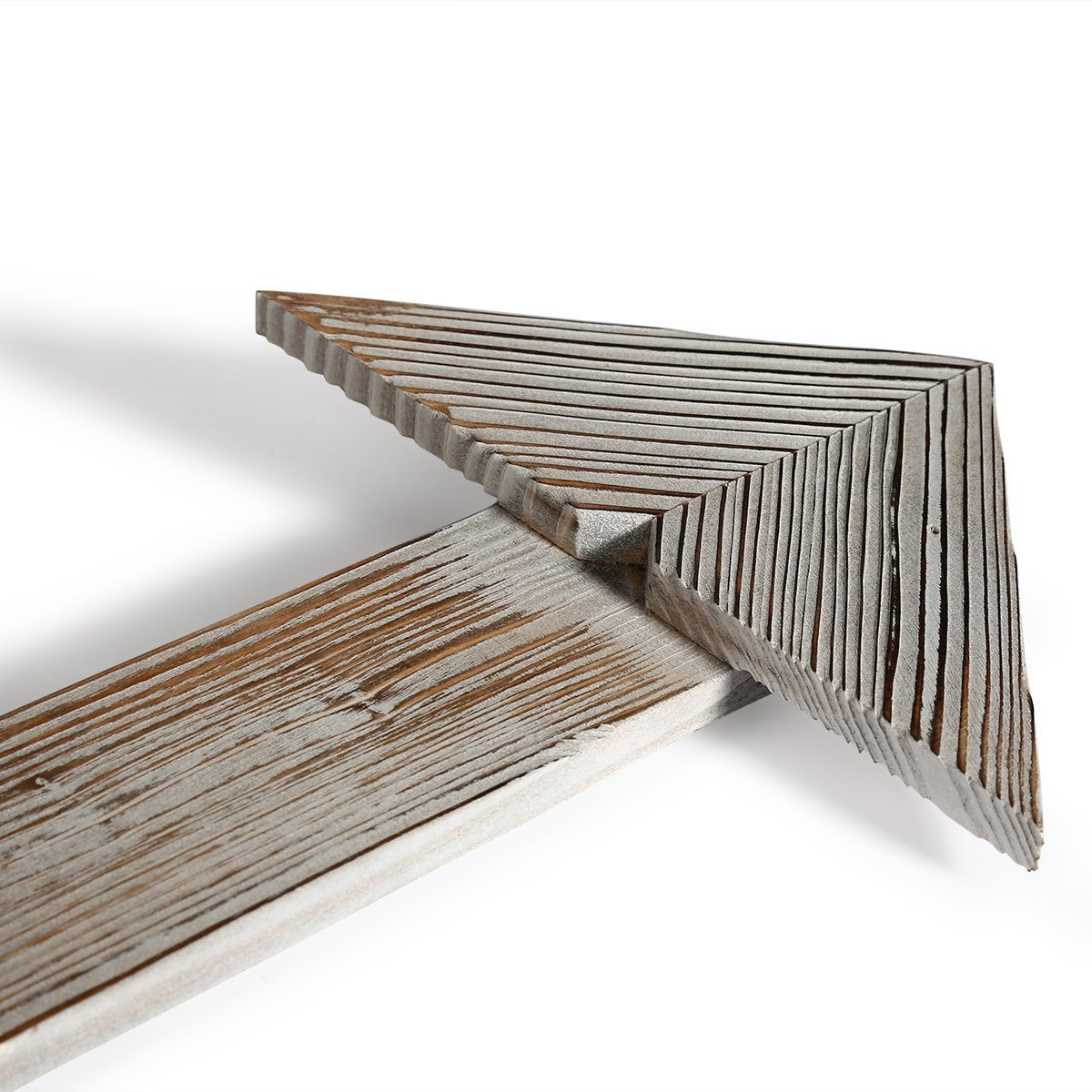 Winmaarc Rustic Wall Decor Arrow Barnwood Decorative Arrows Wood Decorative Signs Decoration Set of 3