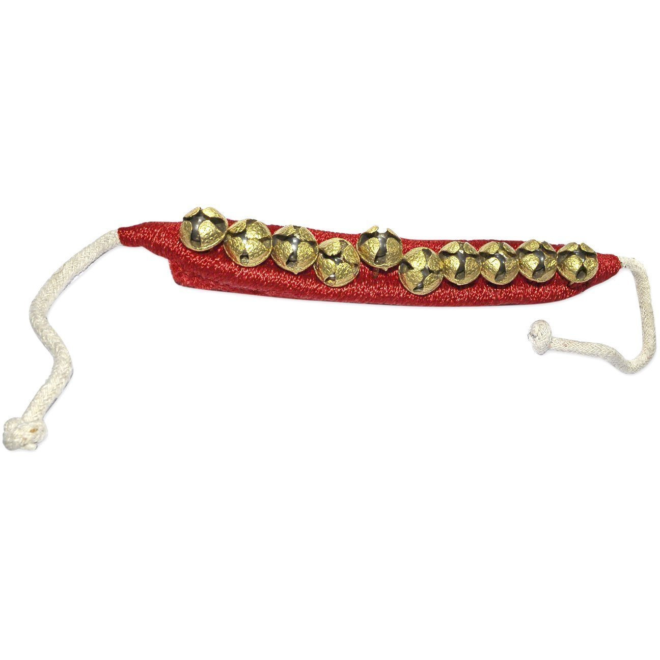 Winmaarc Handmade Indian Classical Ghungroo Dance Accessories Bharatnatyam, Kuchipudi, Odissi Ghungru For Kid Dancers Feet (10 bells + 10 bells)