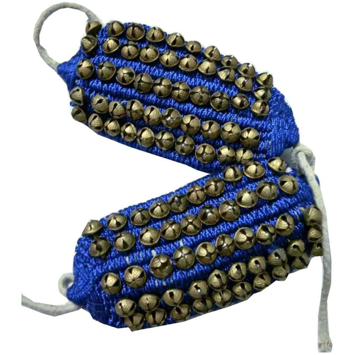 Winmaarc Handmade Indian Classical Ghungroo Dance Accessories Bharatnatyam, Kuchipudi, Odissi Ghungru For Dancers Feet (50 bells + 50 bells)