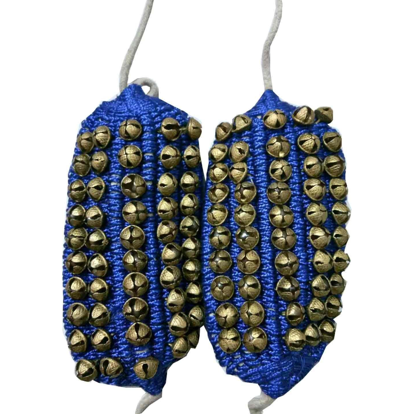 Winmaarc Handmade Indian Classical Ghungroo Dance Accessories Bharatnatyam, Kuchipudi, Odissi Ghungru For Dancers Feet (50 bells + 50 bells)