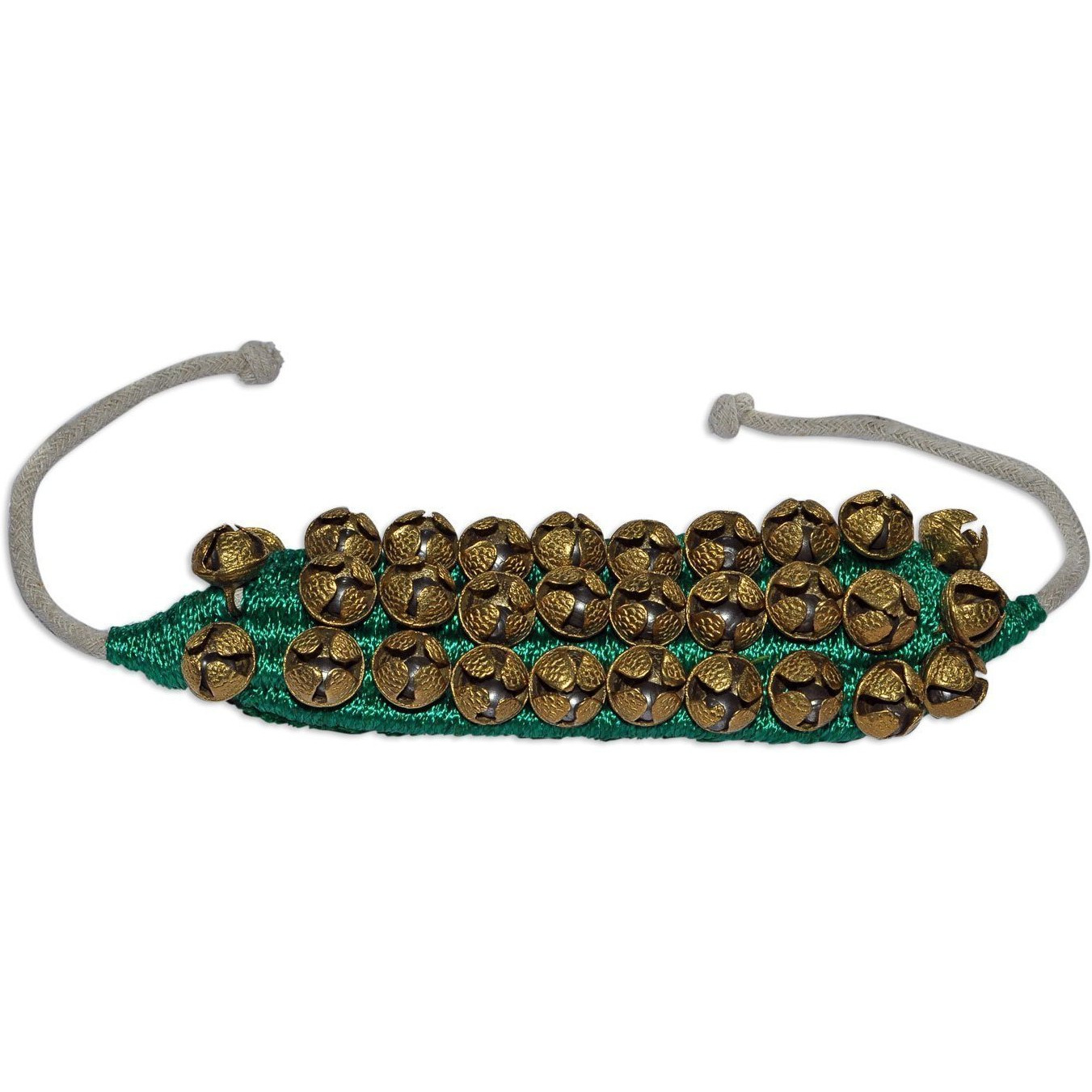 Winmaarc Handmade Indian Classical Ghungroo Dance Accessories Bharatnatyam, Kuchipudi, Odissi Ghungru For Dancers Feet (30 bells + 30 bells)