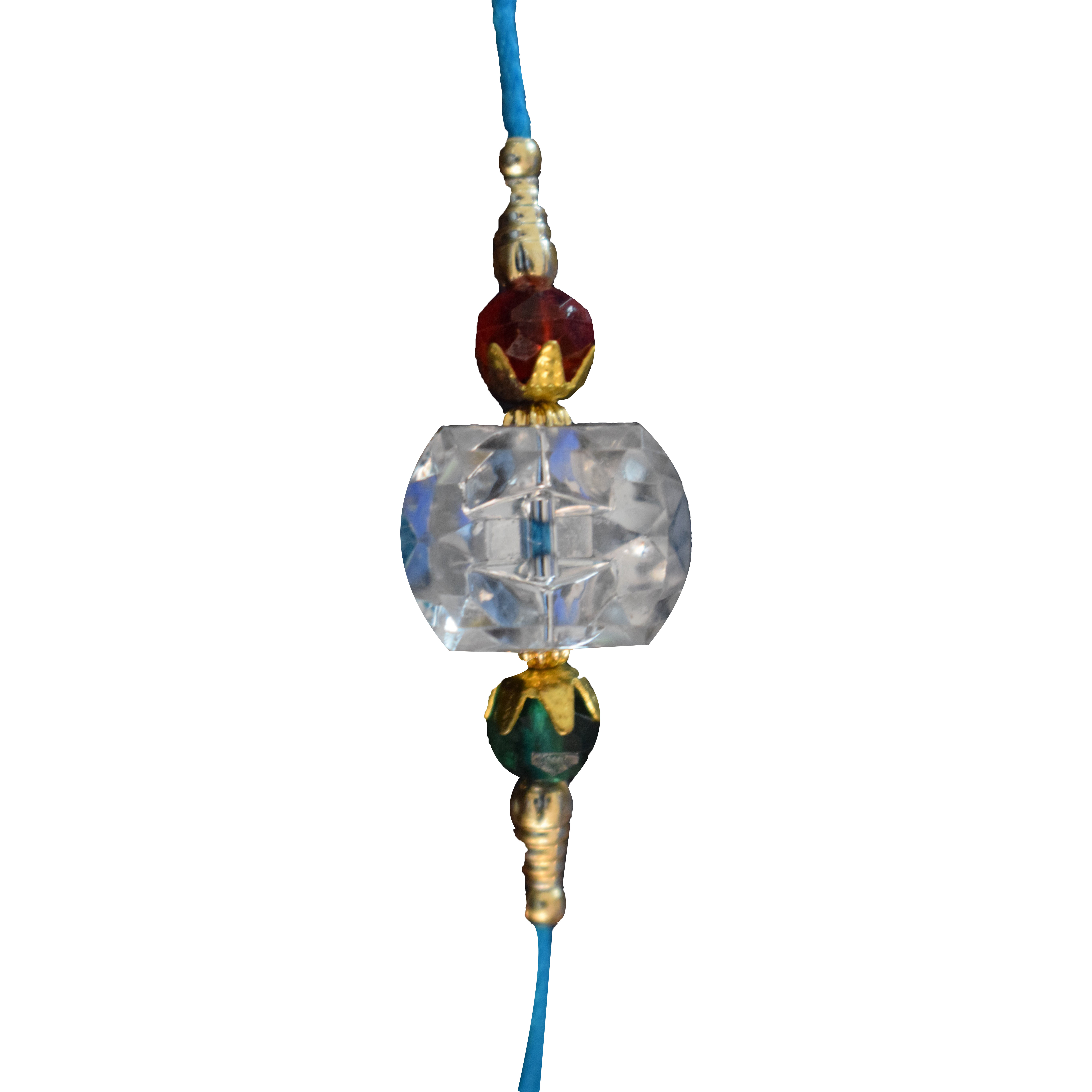 Winmaarc Blue Color Set of 4 Rakhi for Your Brother Raksha Bandha Gift