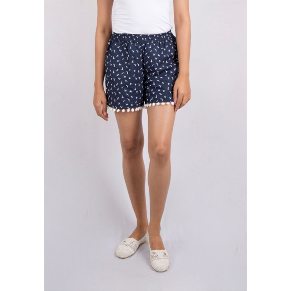 Pink Flamingo Clothing Pom Pom Shorts M (Size Medium)