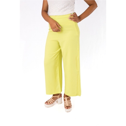 Pink Flamingo Clothing Lemon Green Palazzos