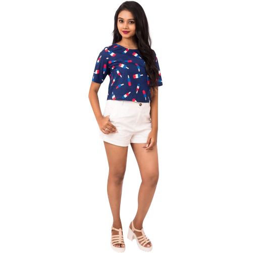 Pink Flamingo Clothing Candy Crop Top