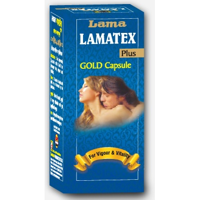 Lama Lamatex Plus (Gold capsule) - 10 Capsules (Size 10 Capsule)