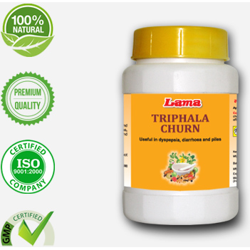 Lama Triphala Churn - 500 gm (Size 500 Gm)