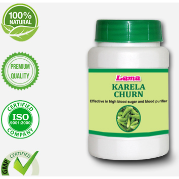 Lama Karela Churna 100 gm (Size 100 gm)