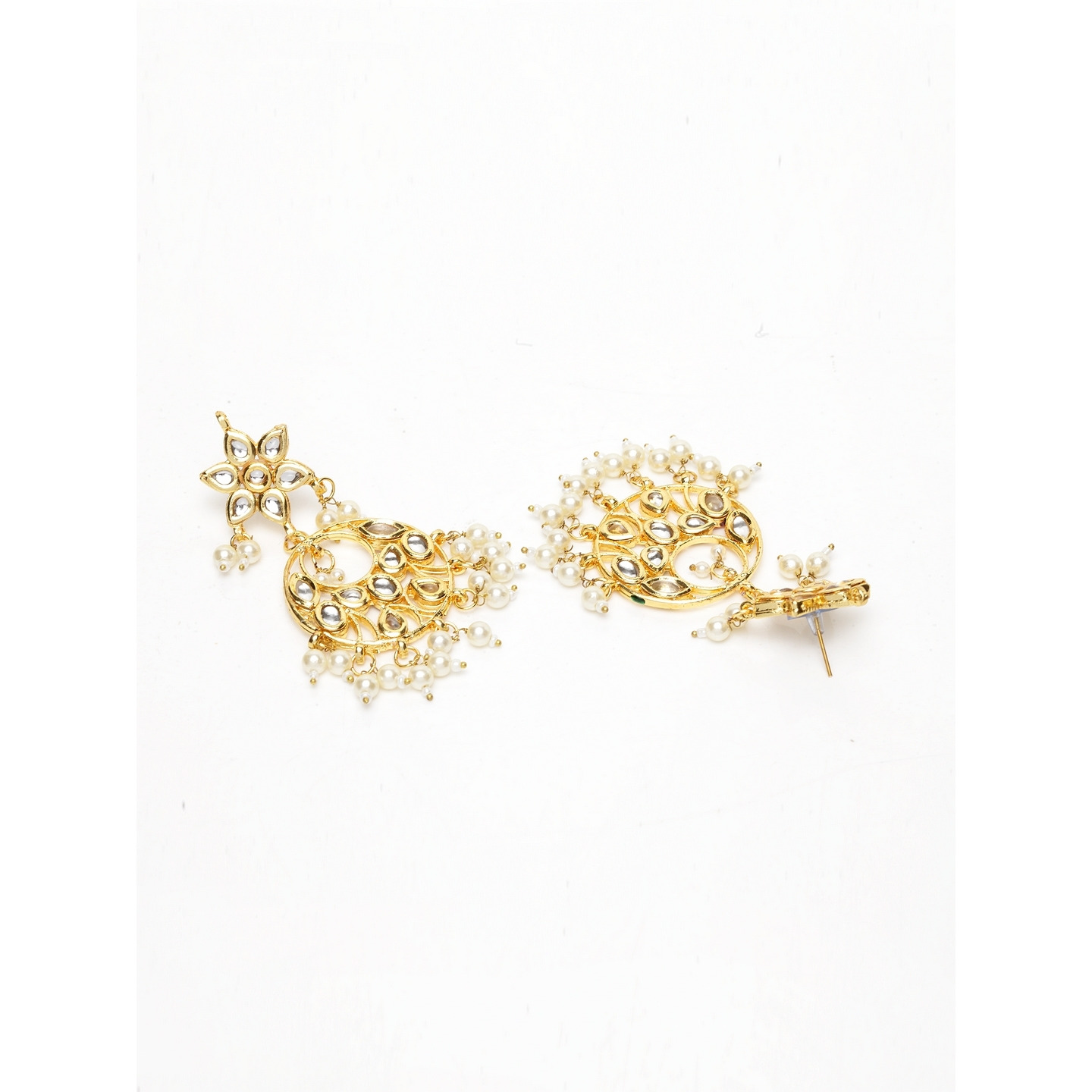 star kundan earring