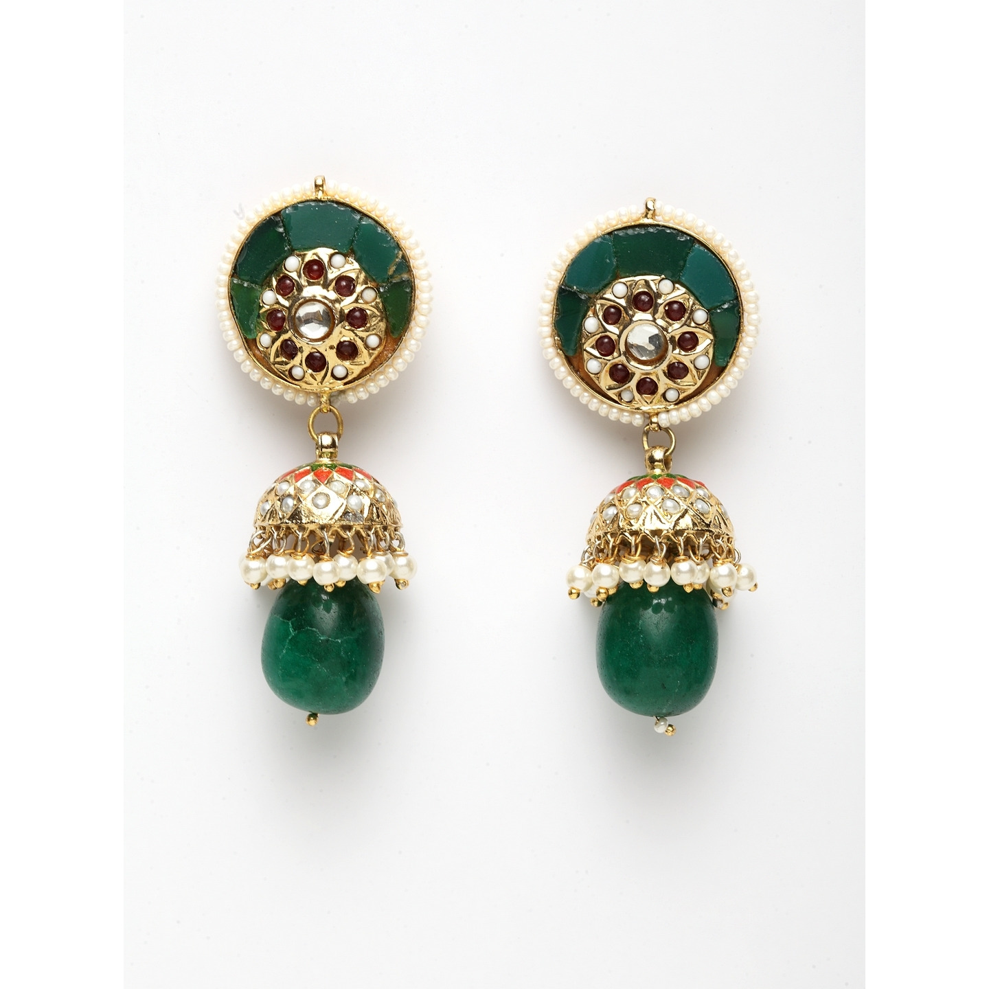 Emerald jhumki