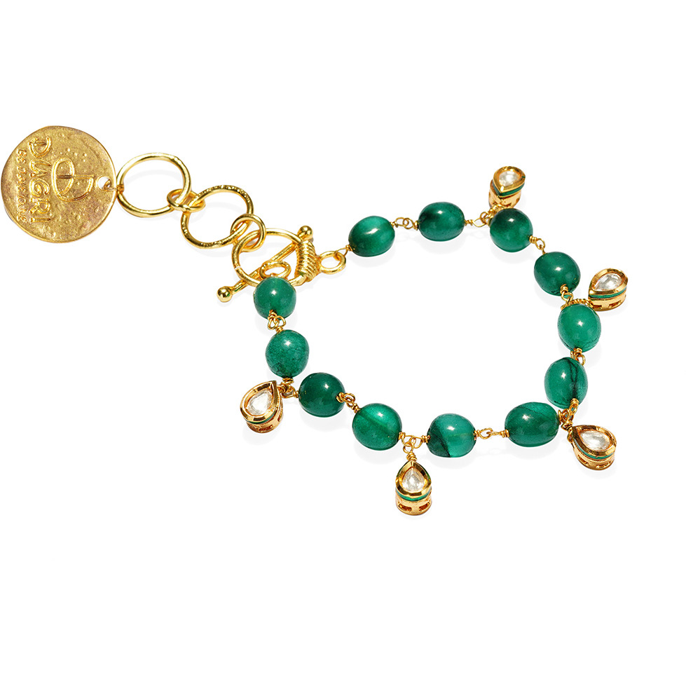 Emerald bracelet