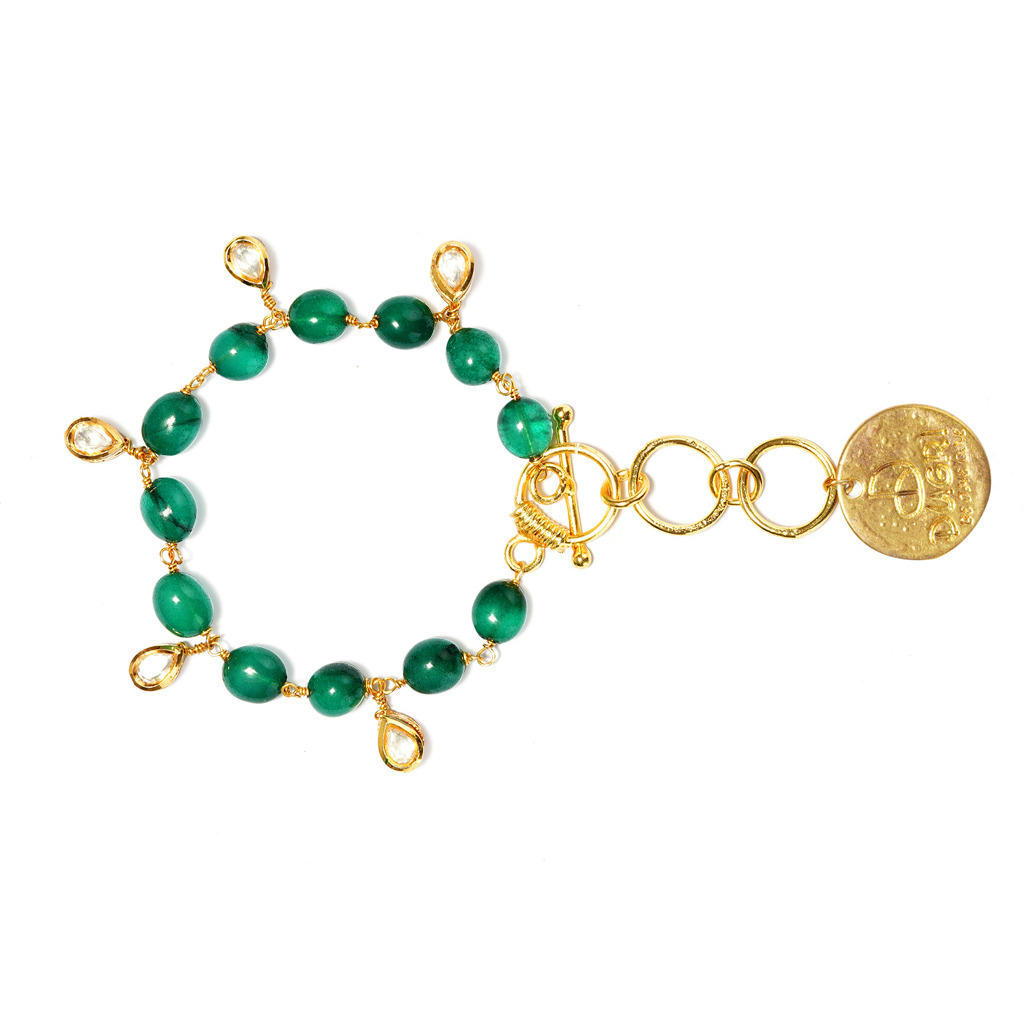 Emerald bracelet