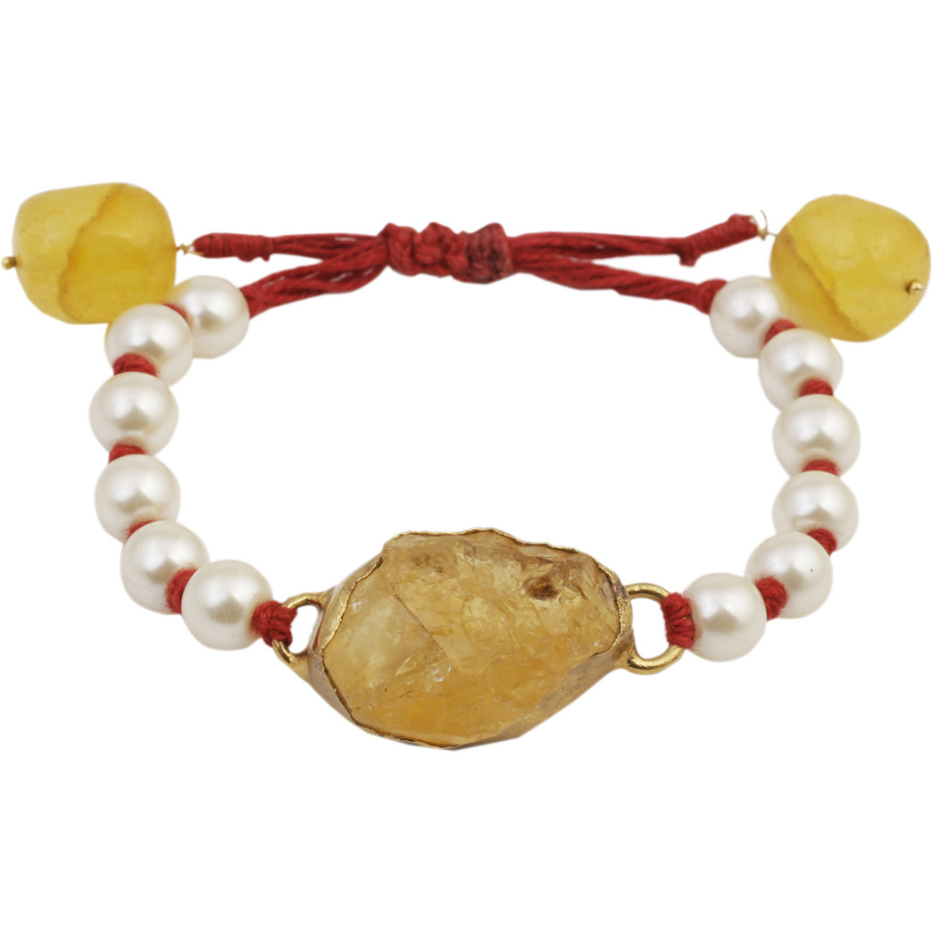 pukhraj lal bracelet