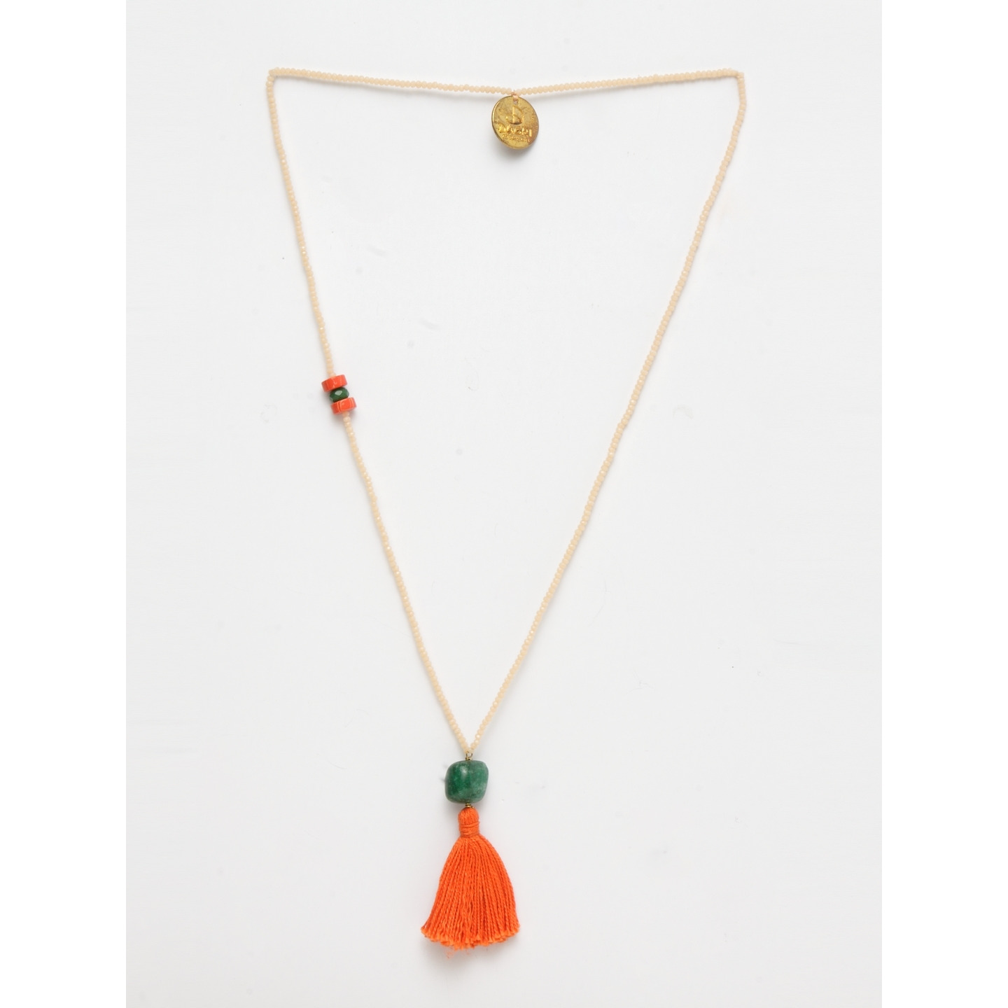 orange Drop necklace
