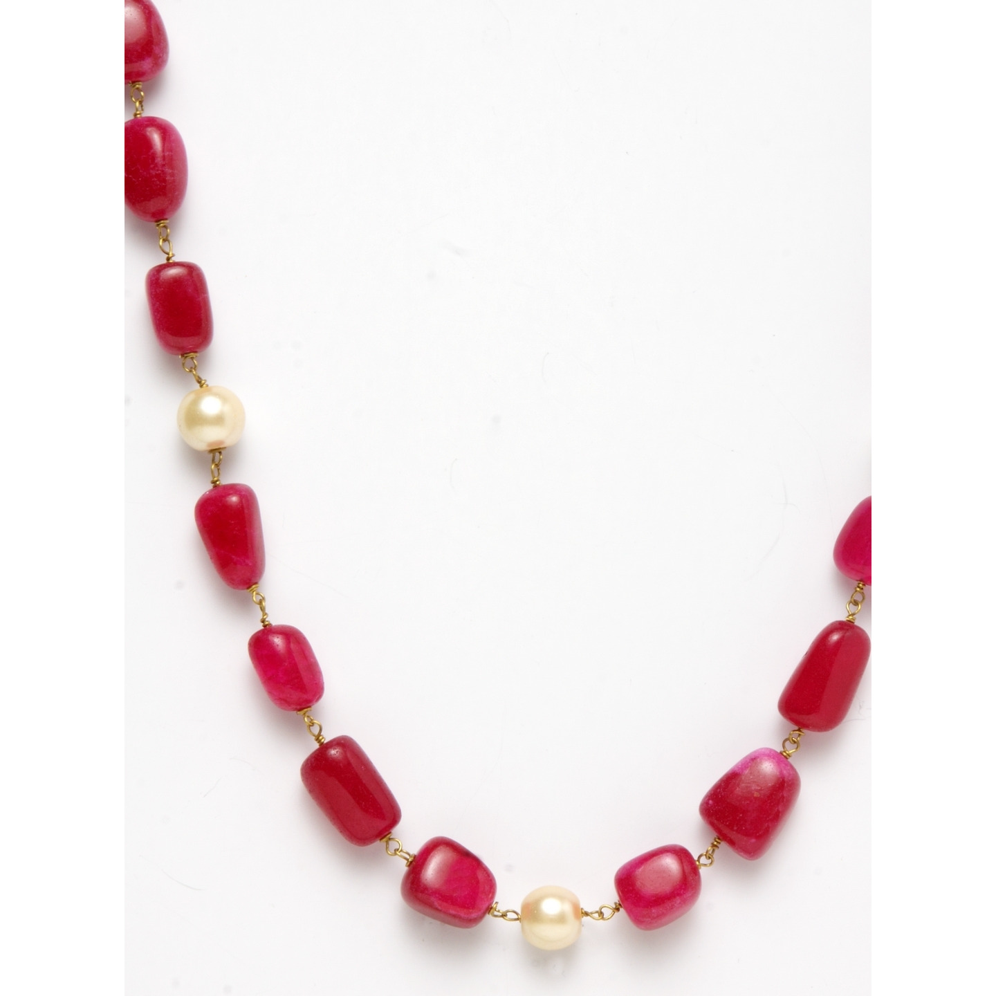 Ruby pearl string