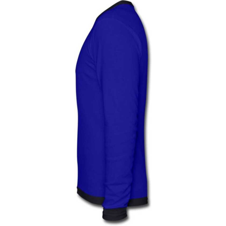 Solid Men Round Neck T-Shirt (Size M, Color Blue)