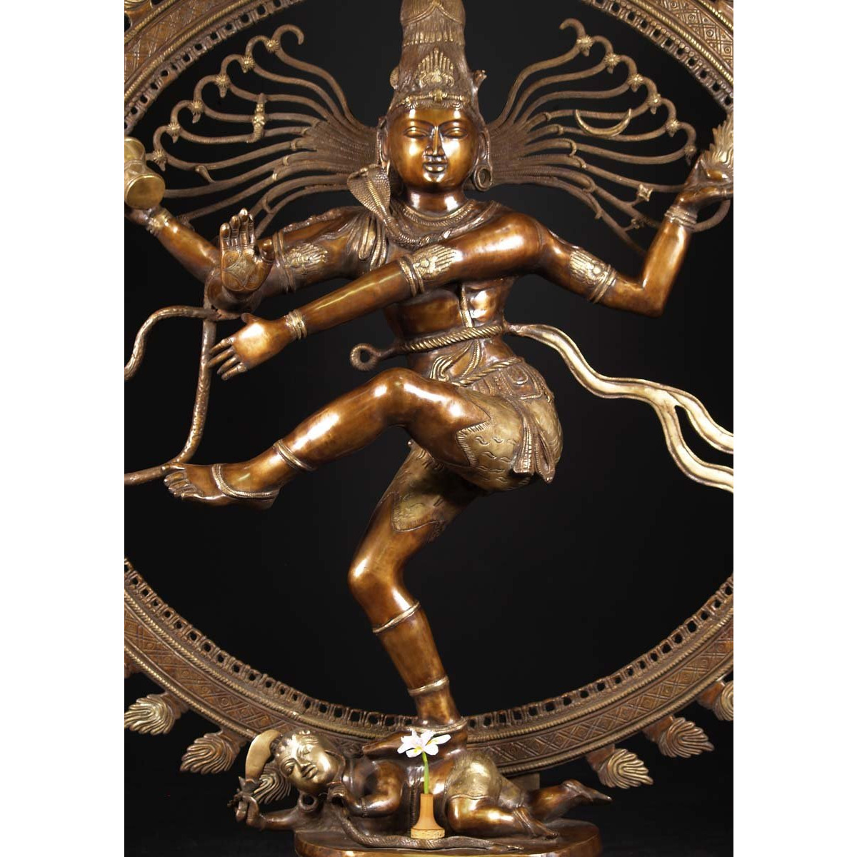 Brass Large Dancing Shiva Nataraja 73 Inches