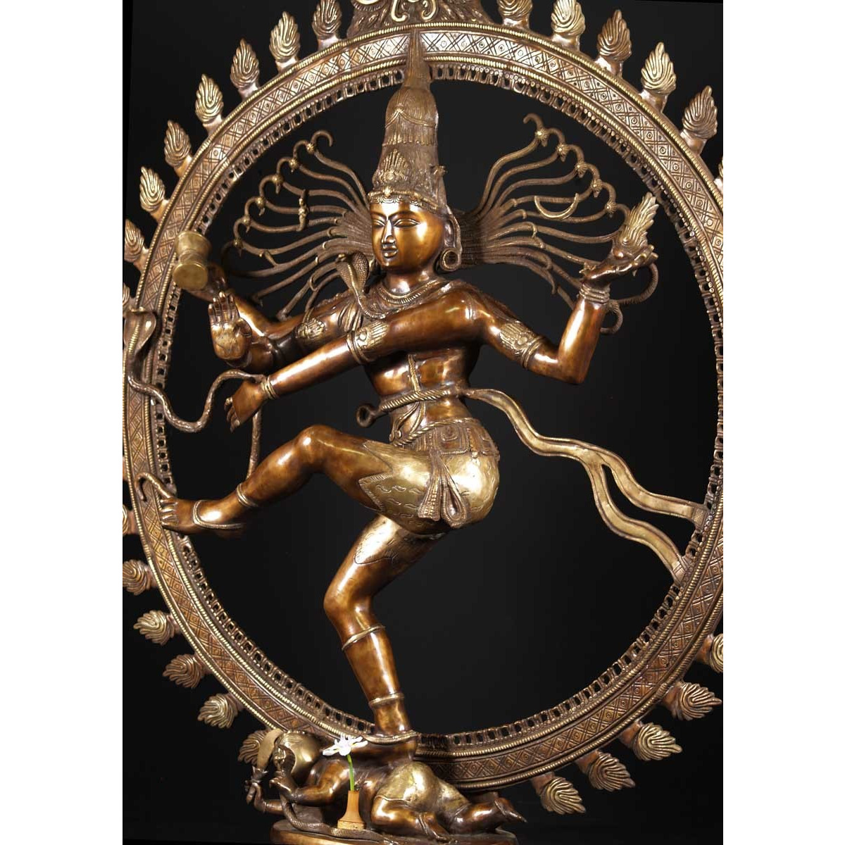 Brass Large Dancing Shiva Nataraja 73 Inches