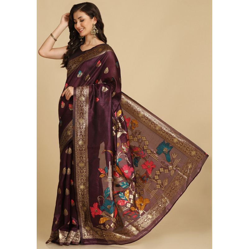 Asisa Kabira Art Silk Woven Party Wear Saree