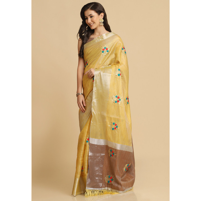 Asisa Nancy Resham Embroidery Party Wear Saree