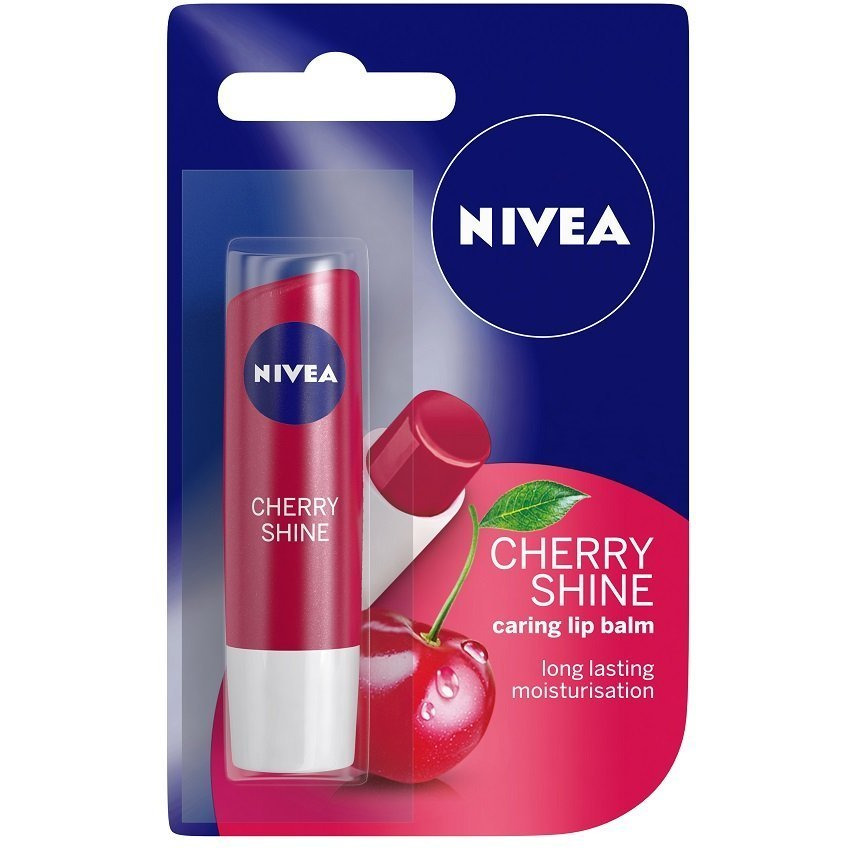 Buy Online Nivea Lips Balm Cherry Shine Long Lasting Moisture Caring buy-online-nivea-lips-balm-cherry-shine-long-lasting-moisture-caring
