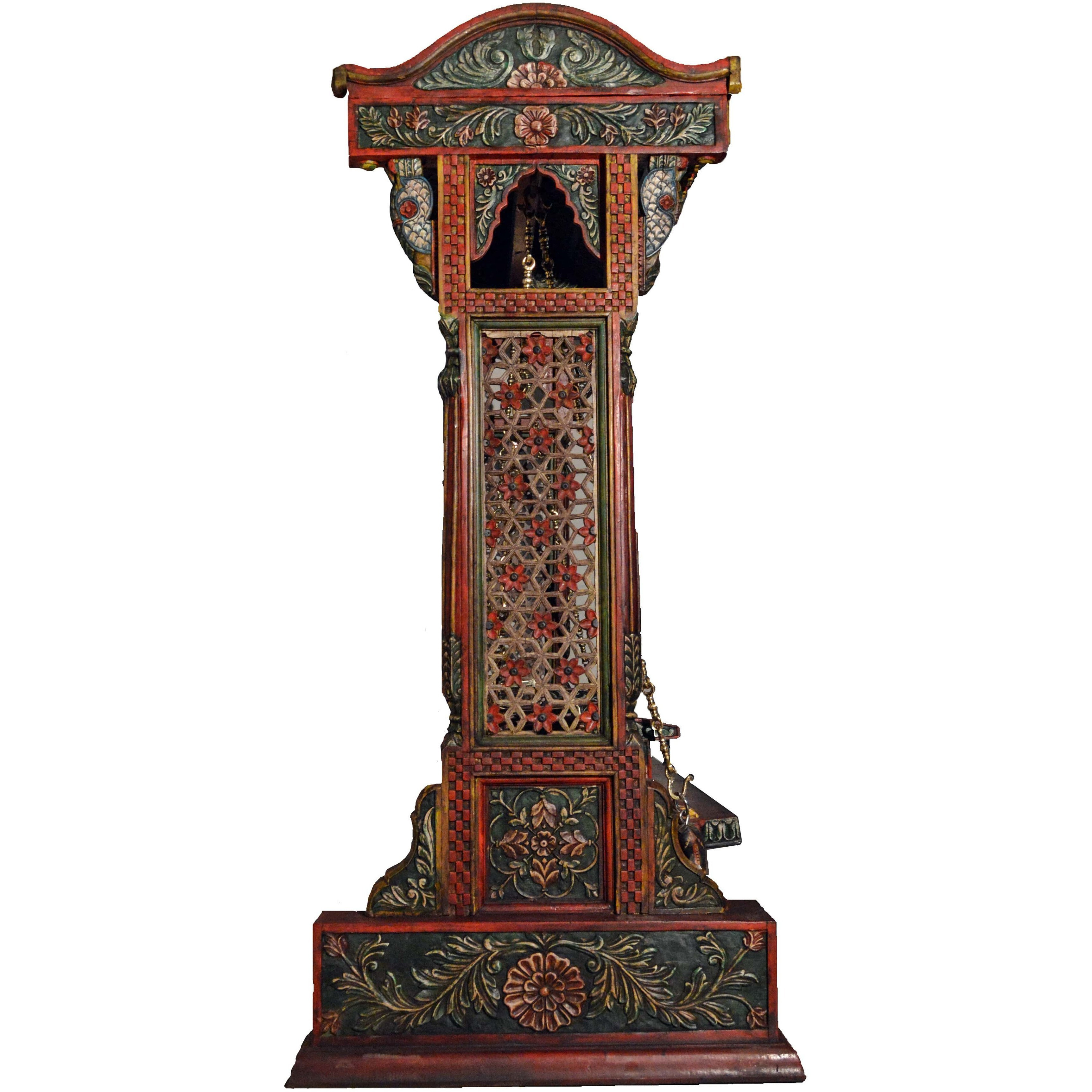 Jaisalmer Jharokha Design Wooden Carved Royal Swing Set / Indoor Jhula