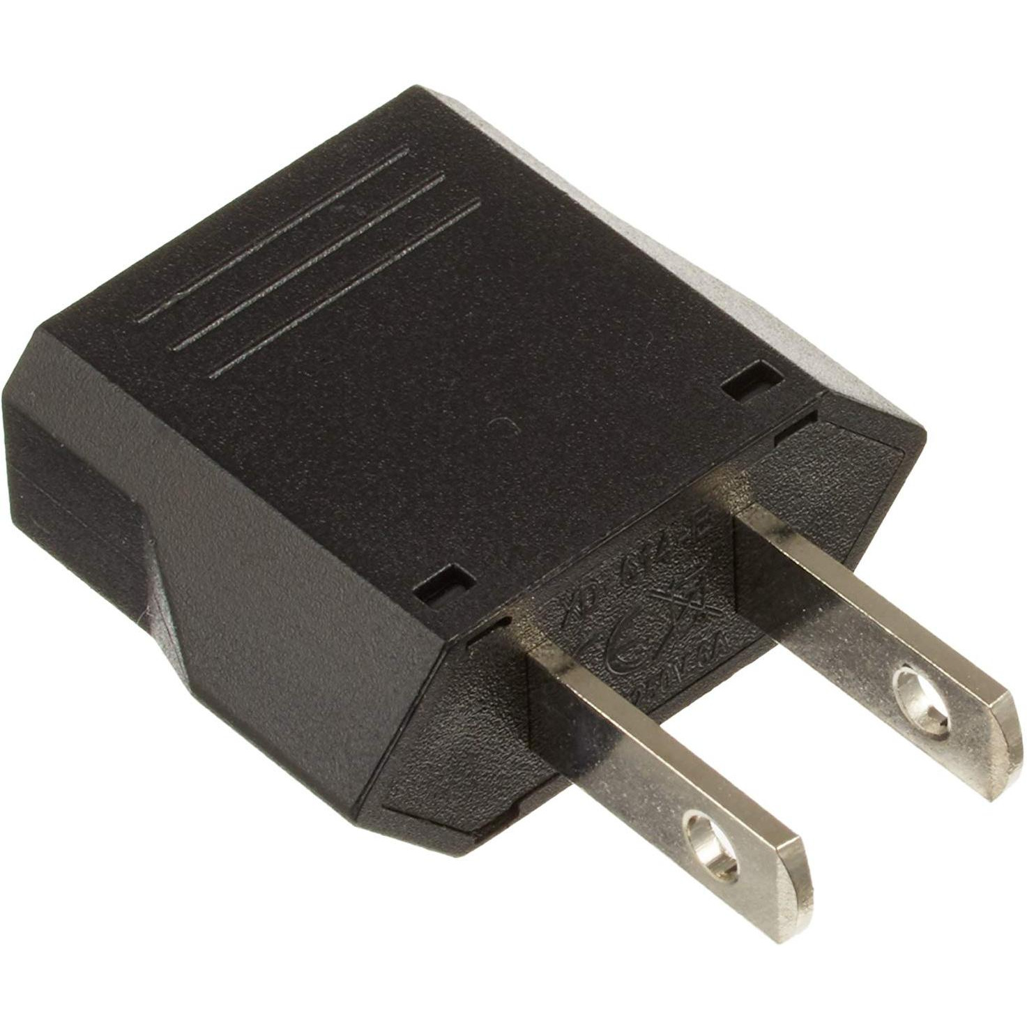 Ckitze US-2PC European to American Outlet Plug Adapter (2PCS)