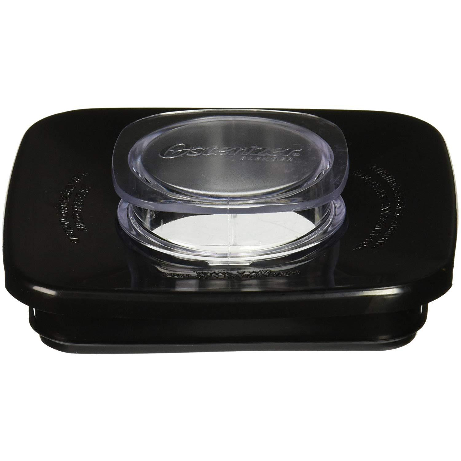 Oster 4903 Black Square Jar Lid and Center Cap for Oster and Osterizer Blenders