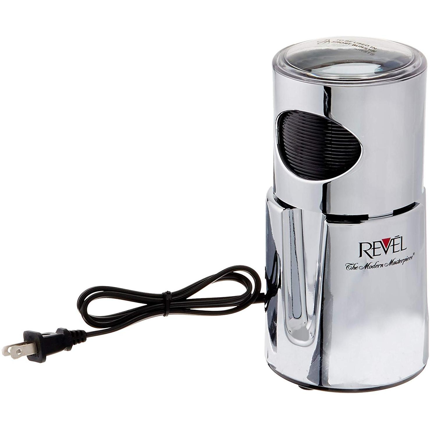 Revel CCM101CH 110-volt Wet and Dry Coffee/Spice Grinder, Chrome