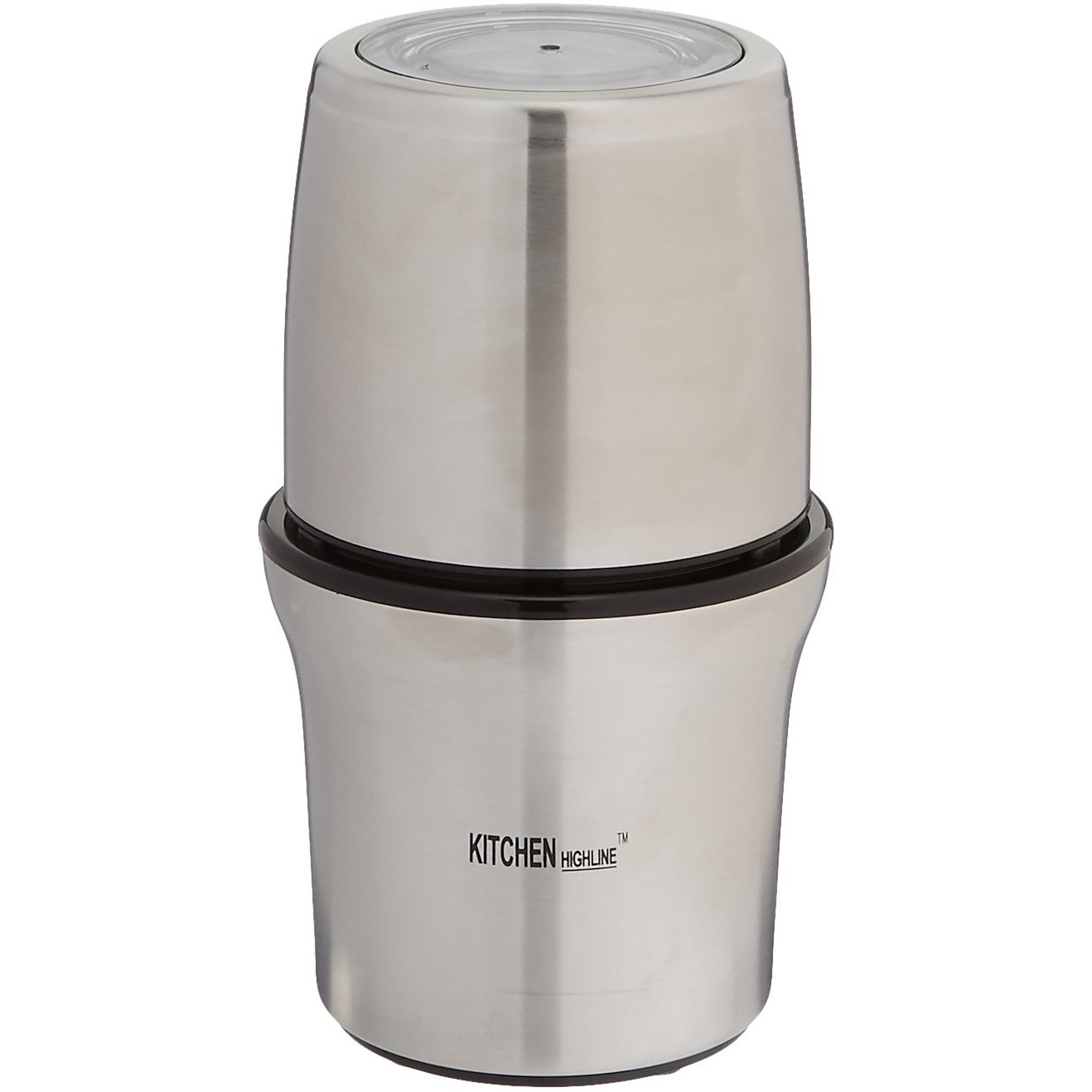 Kitchen Highline SP-7412S Stainless Steel Wet and Dry Coffee/Spice/Chutney Grinder with Two Bowls