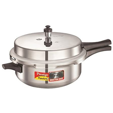 Prestige 10212 Popular Plus Induction Base Senior Deep Pan, 6 Litres
