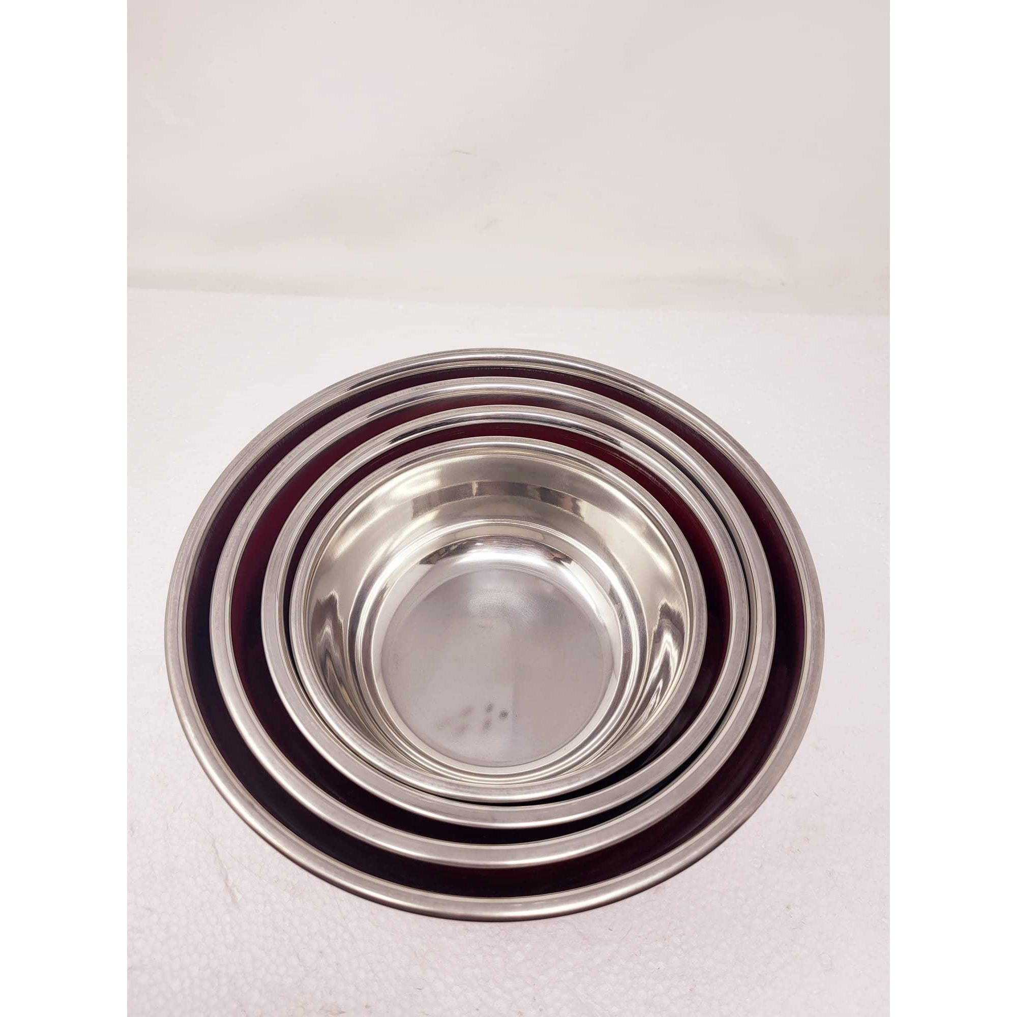 Tabakh Stainless Steel Bowls Set 4pcs