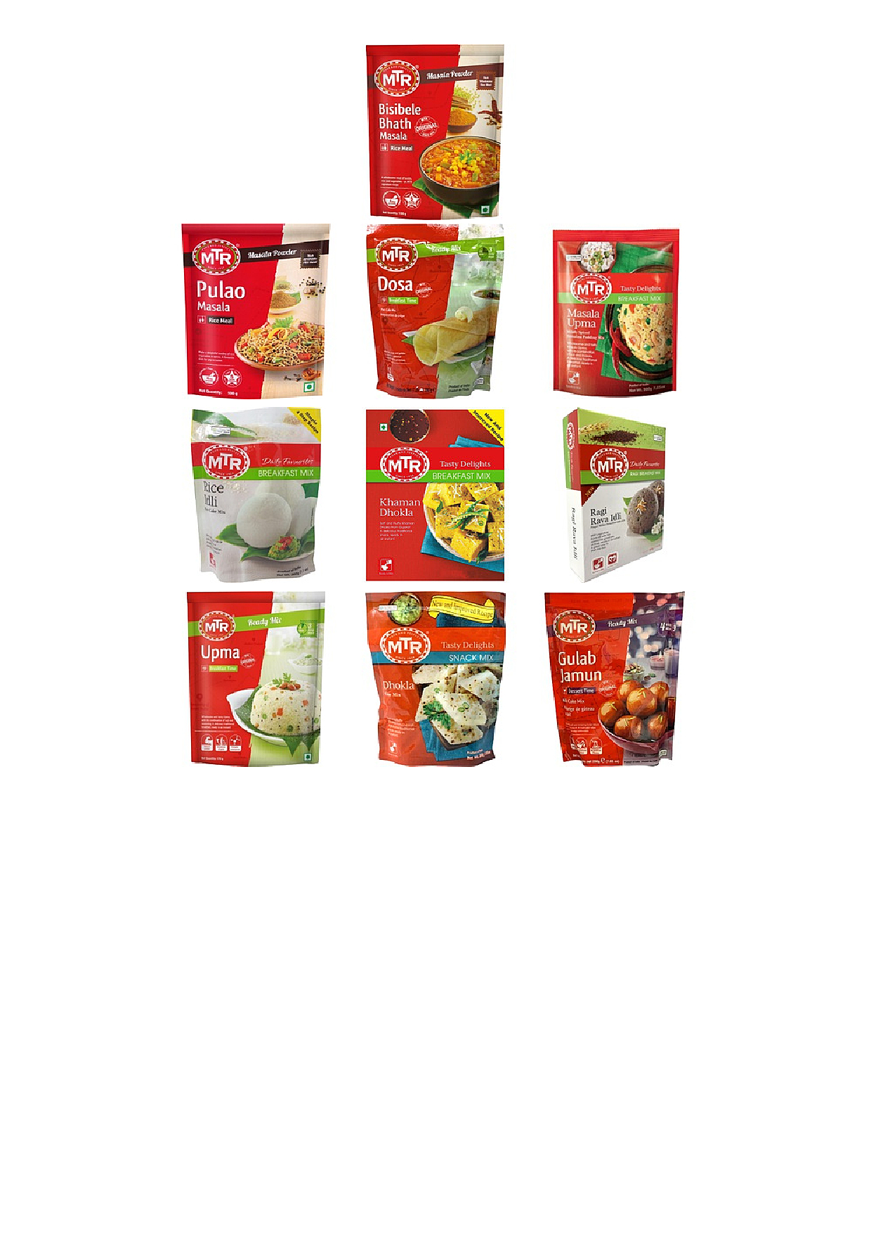 MTR Mix Variety Pack - 10 Items